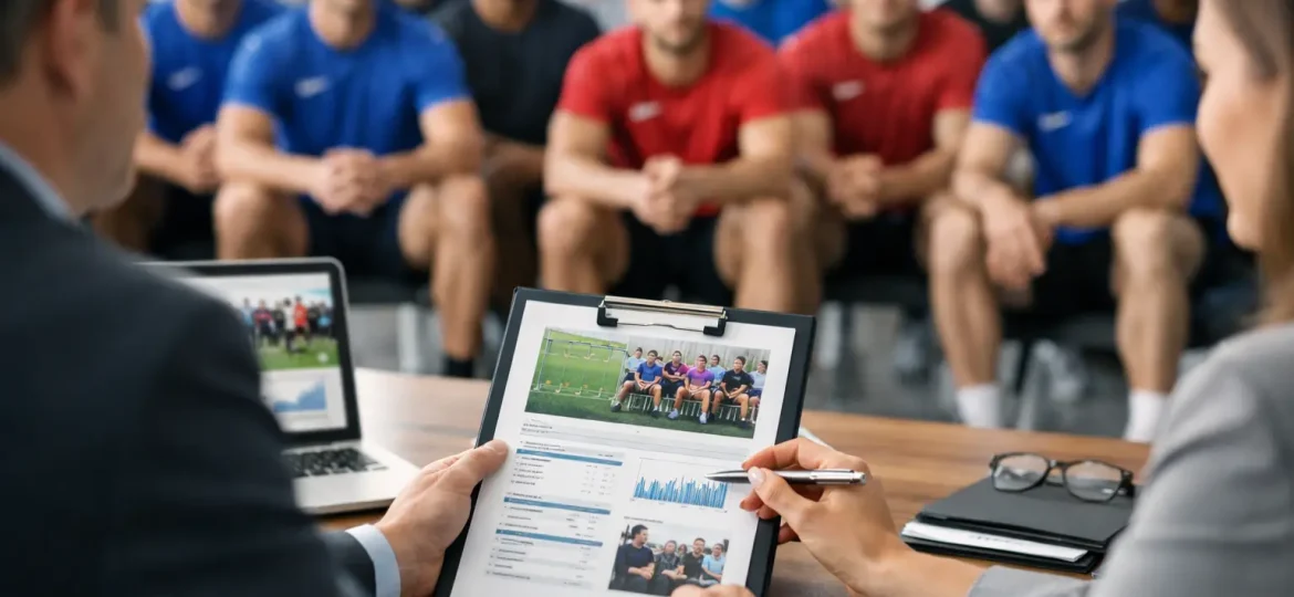 Caso studio charter sportivo per 42 atleti