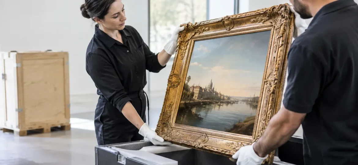 Guida trasporto opere d'arte in sicurezza