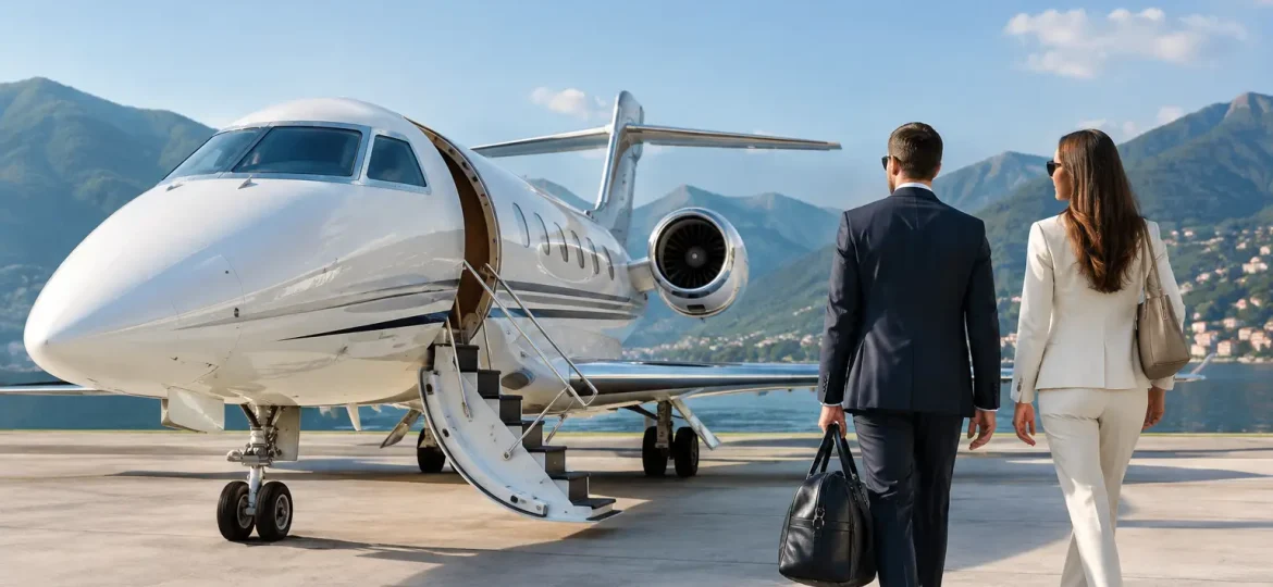 Private jet Lugano: efficienza senza compromessi